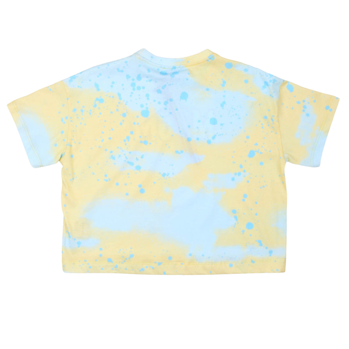 msgm - JERSEY BOX T-SHIRT GIRL MULTICOLOR