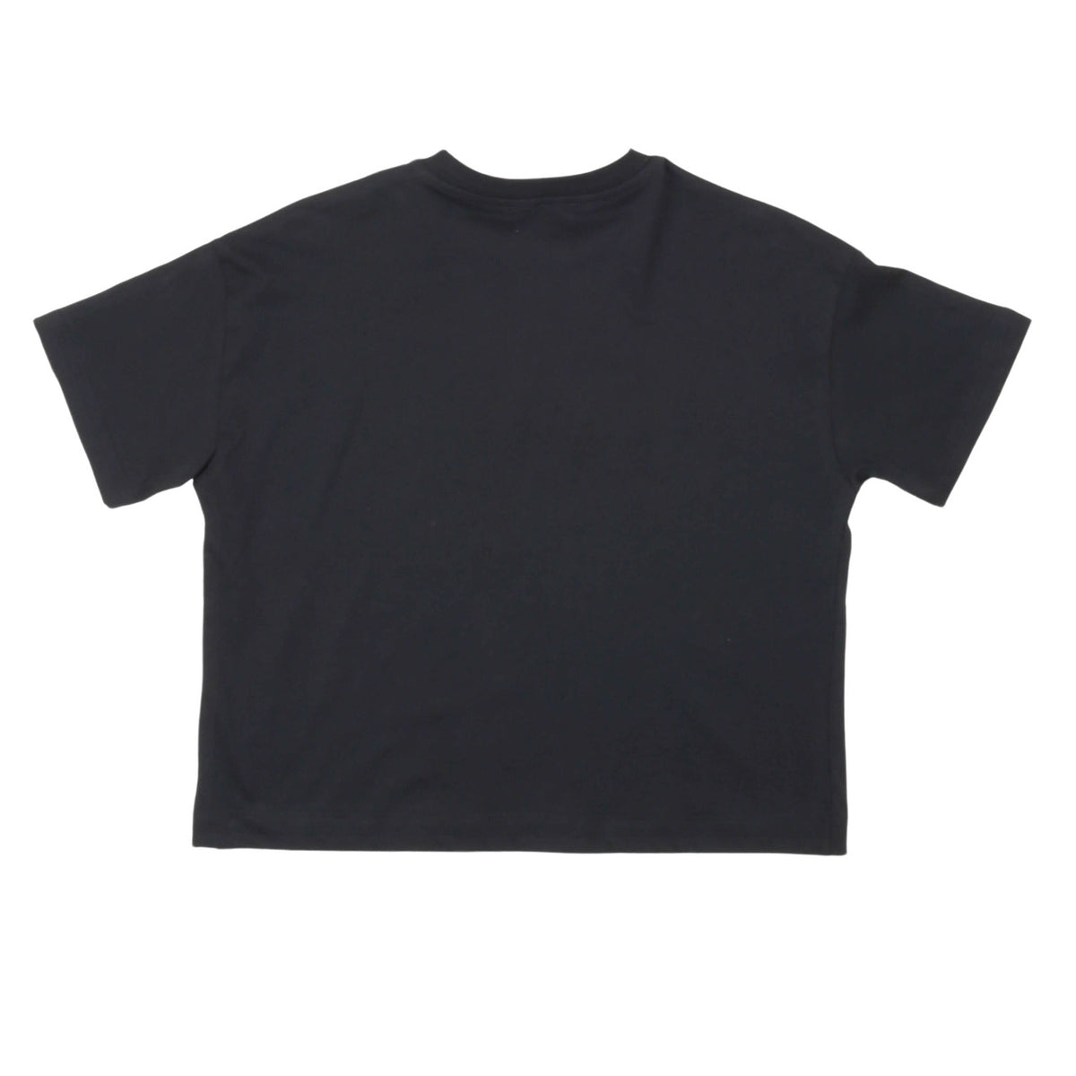 msgm - JERSEY BOX T-SHIRT GIRL NERO/BLACK