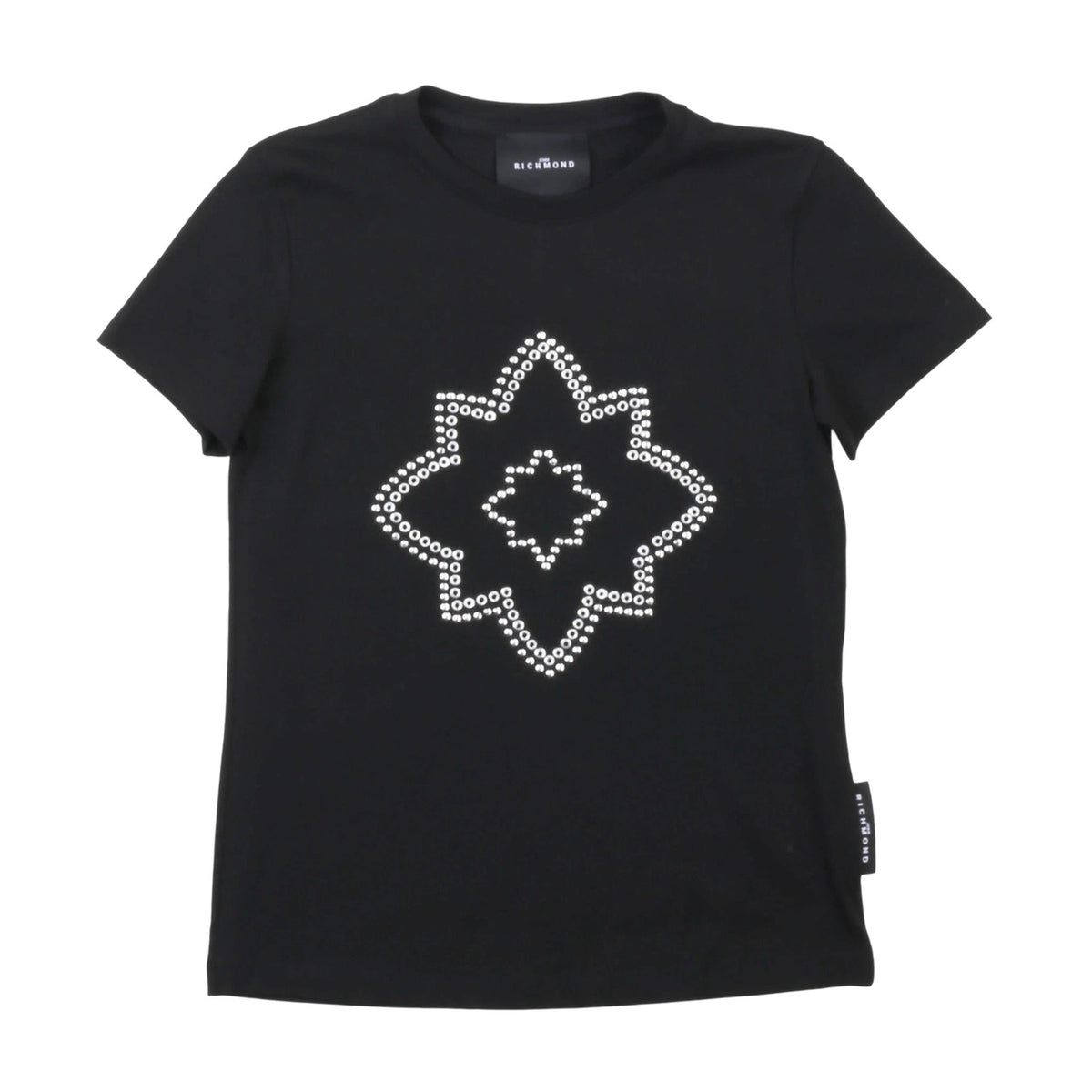 john richmond - T-SHIRT OVERSIZE LEKAU