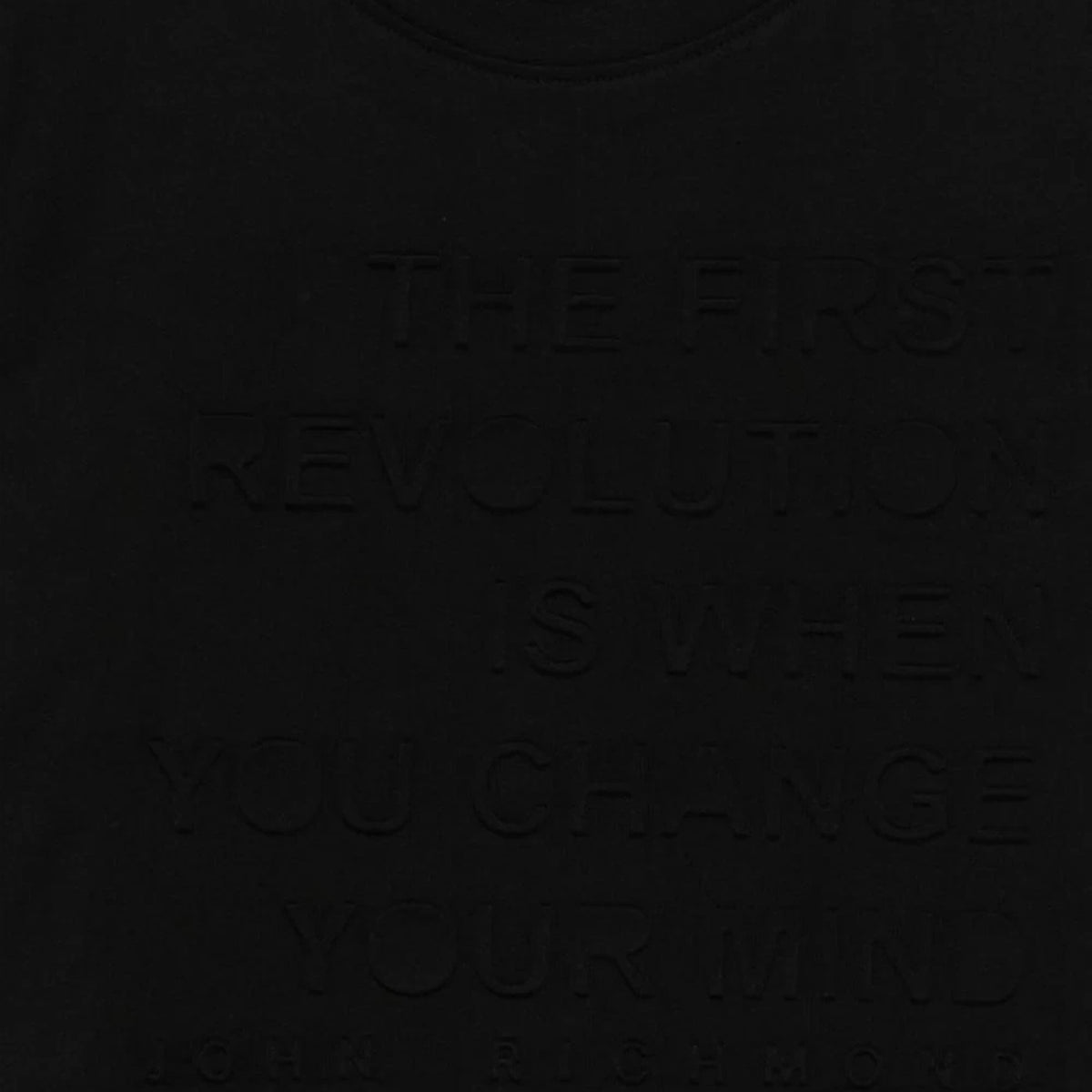 john richmond - T-SHIRT OVERSIZE DINISEA