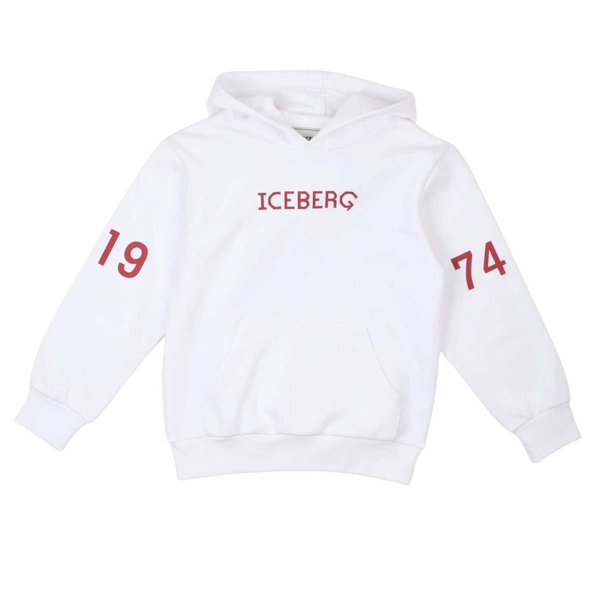 iceberg - FELPA CHIUSA CON CAPPUCCIO