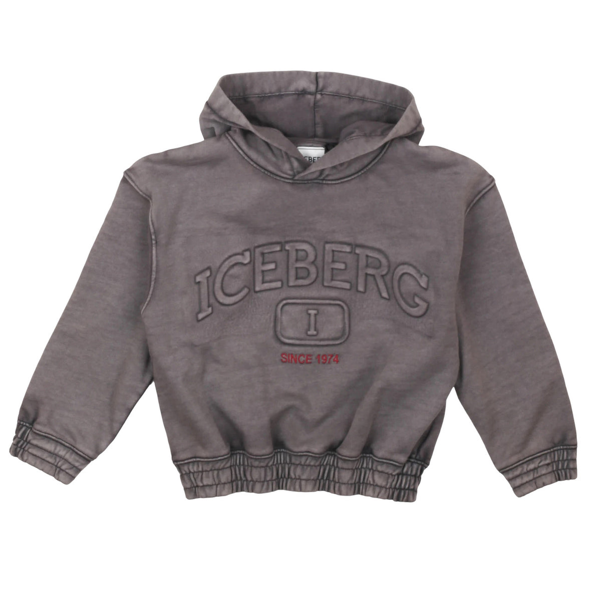 iceberg - FELPA CON CAPPUCCIO
