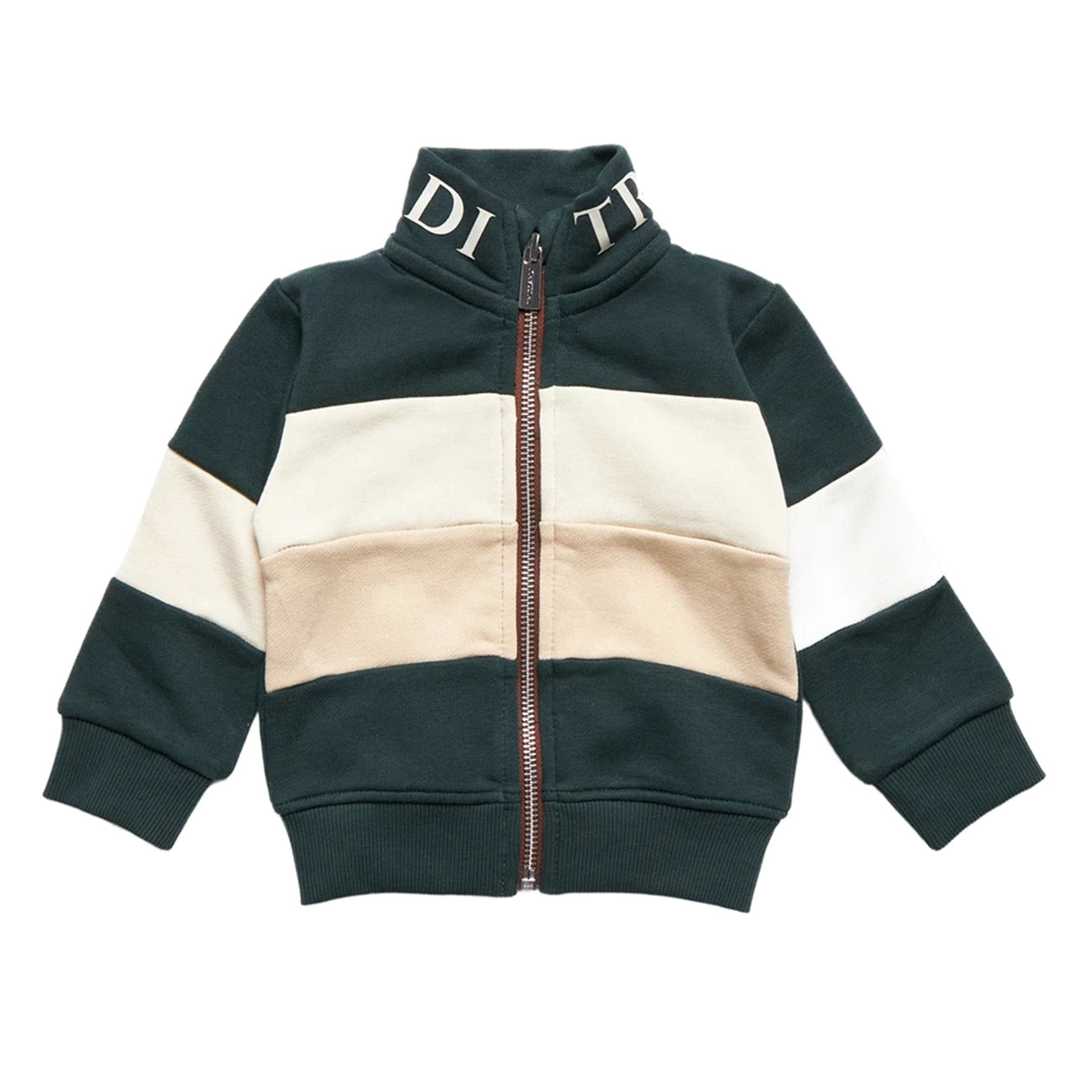 trussardi - FELPA CON ZIP ASOYI