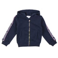 trussardi - FELPA CON ZIP NORTES