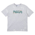 msgm - JERSEY T-SHIRT BOY GRIGIO MELANGE/GREY M
