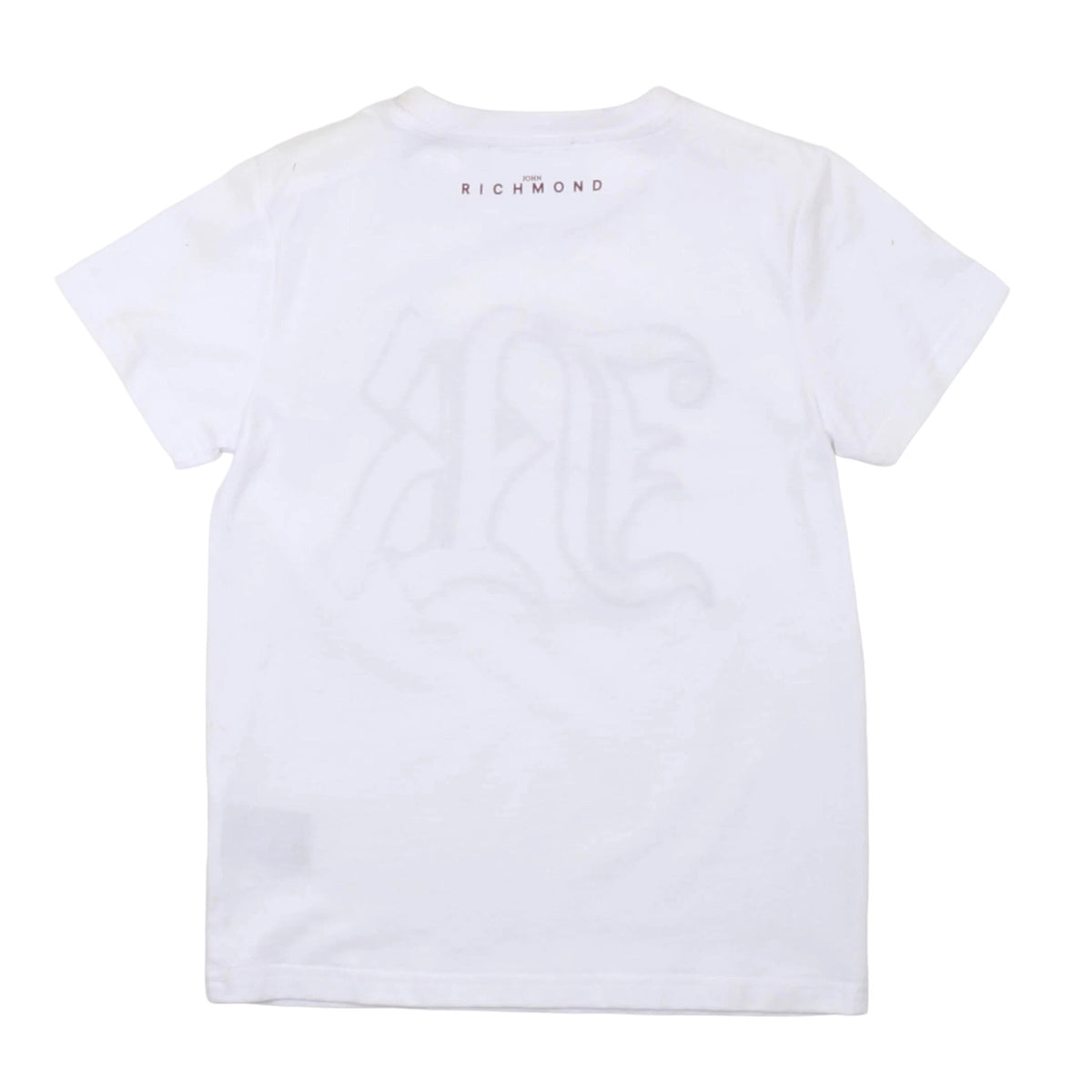 john richmond - T-SHIRT OVERSIZE GRIEKSPOOR