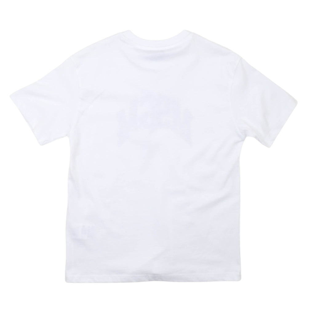 msgm - JERSEY T-SHIRT GIRL BIANCO/WHITE