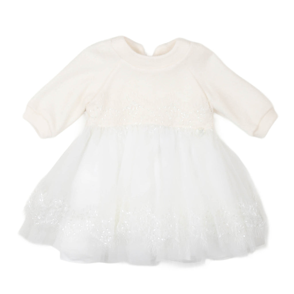 carlo pignatelli - ABITINO MAGLIA TAGLIATA E TULLE