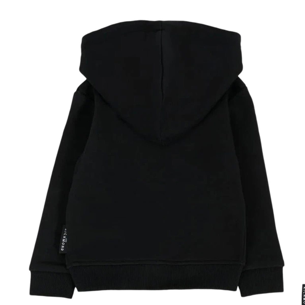 john richmond - COMPLETO FELPA CON ZIP E PANTALONI DROOPE